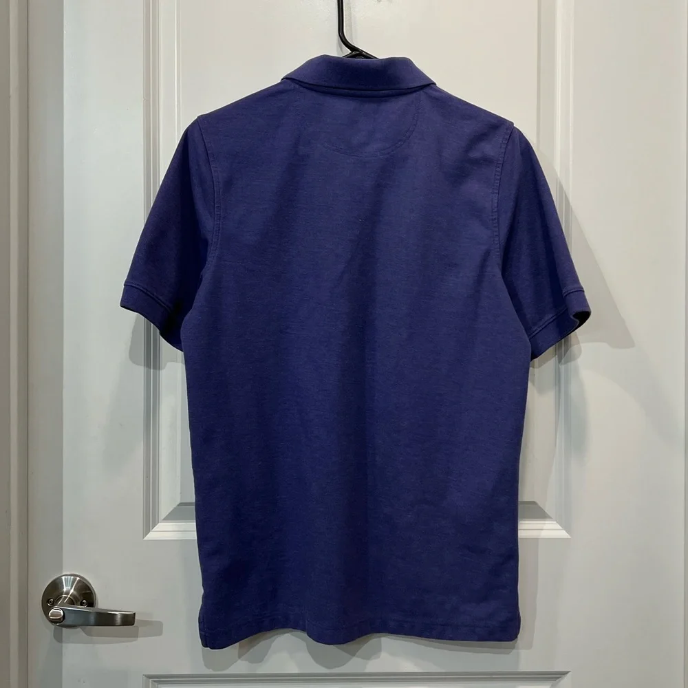 Croft & Barrow Easy Care Cotton/Poly Blend Classic Polo Shirt, Purple - Picture 5 of 8